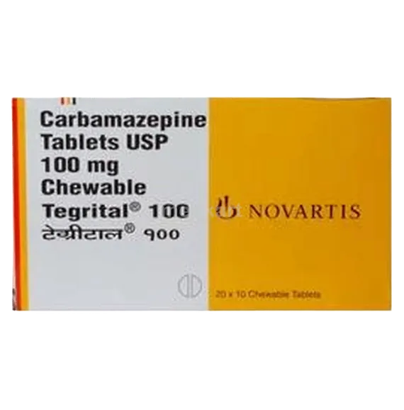 tegrital 100mg tablet 10's